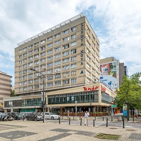 Wspolna City View Apartment Varšava Exteriér fotografie