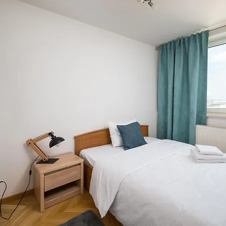 Wspolna City View Apartment Varšava Exteriér fotografie