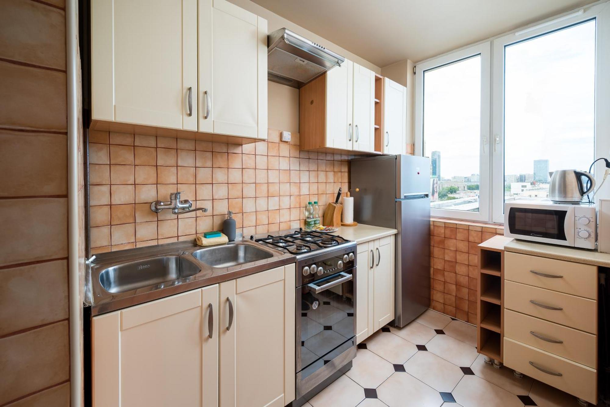 Apartmán Wspolna View Varšava